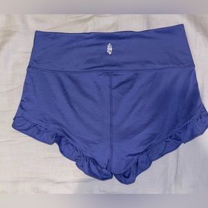 Free people ruffle shorts